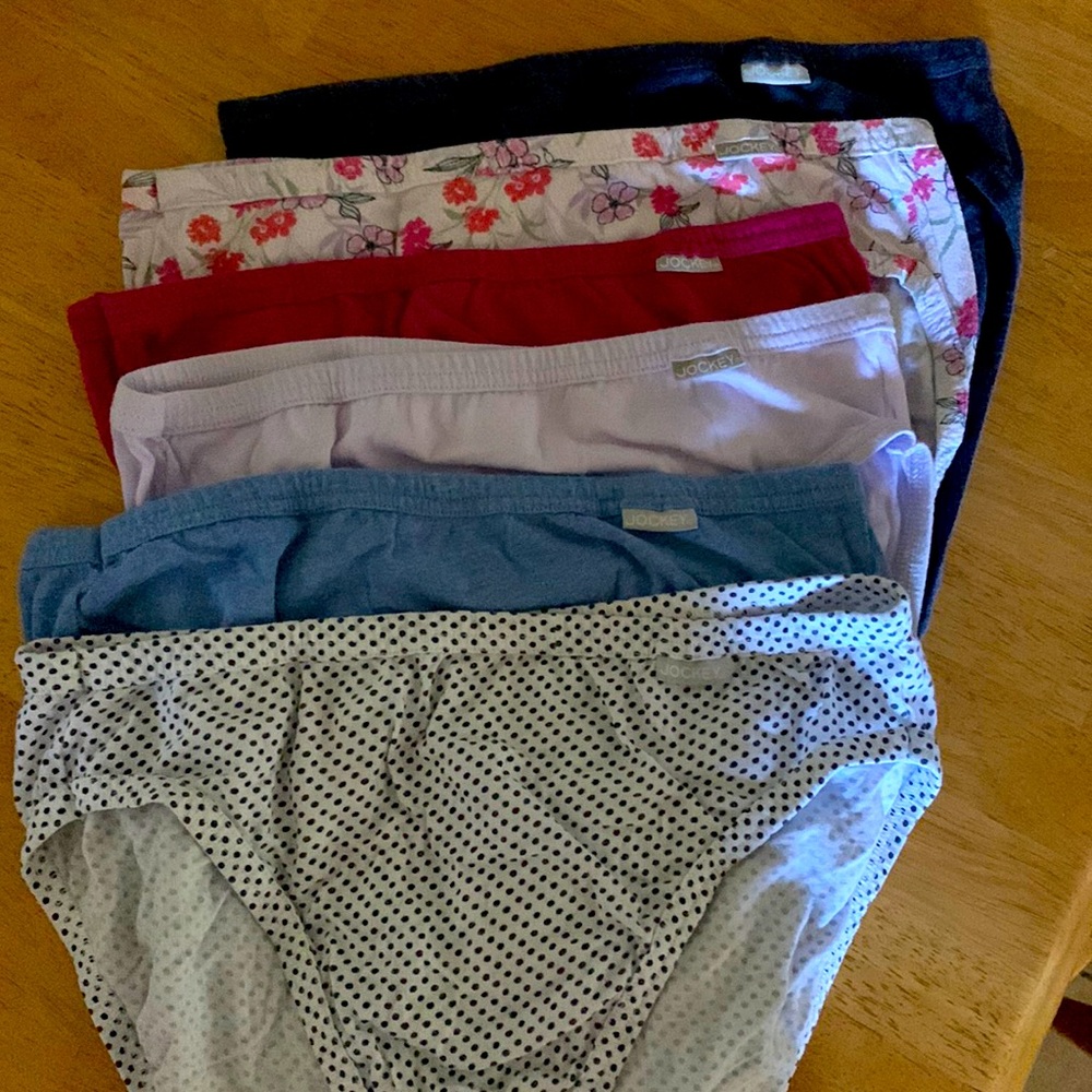 Jockey High Cut Briefs Size 6 (6 pair)